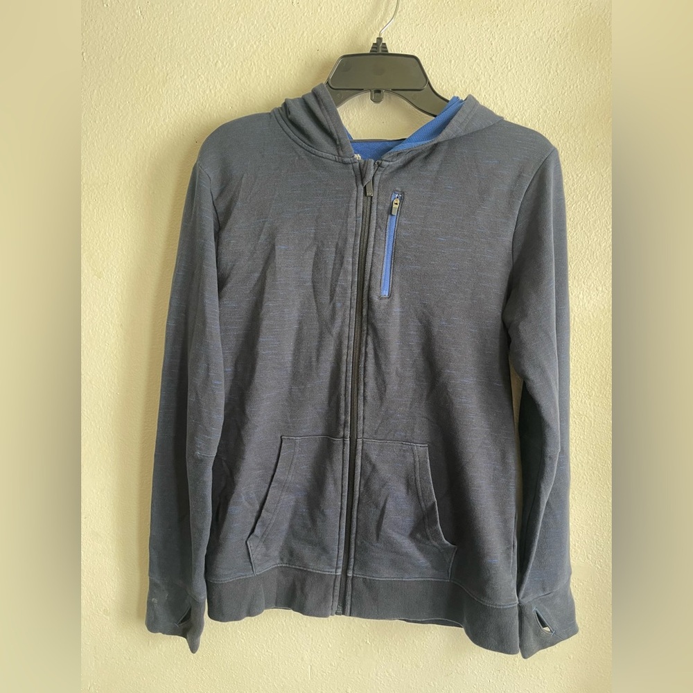 All in Motion Charcoal Zip-Up Sweater